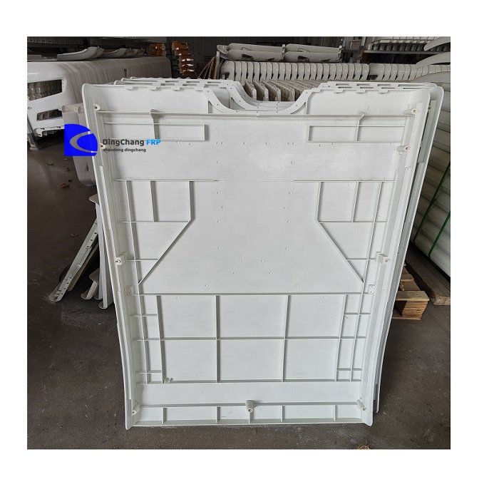 Factory Direct Sale Car Bodykit Heavy Duty Truck Front Bumper With Grille Body Kits Panel Bus Frp Parts Frp Side Skirt