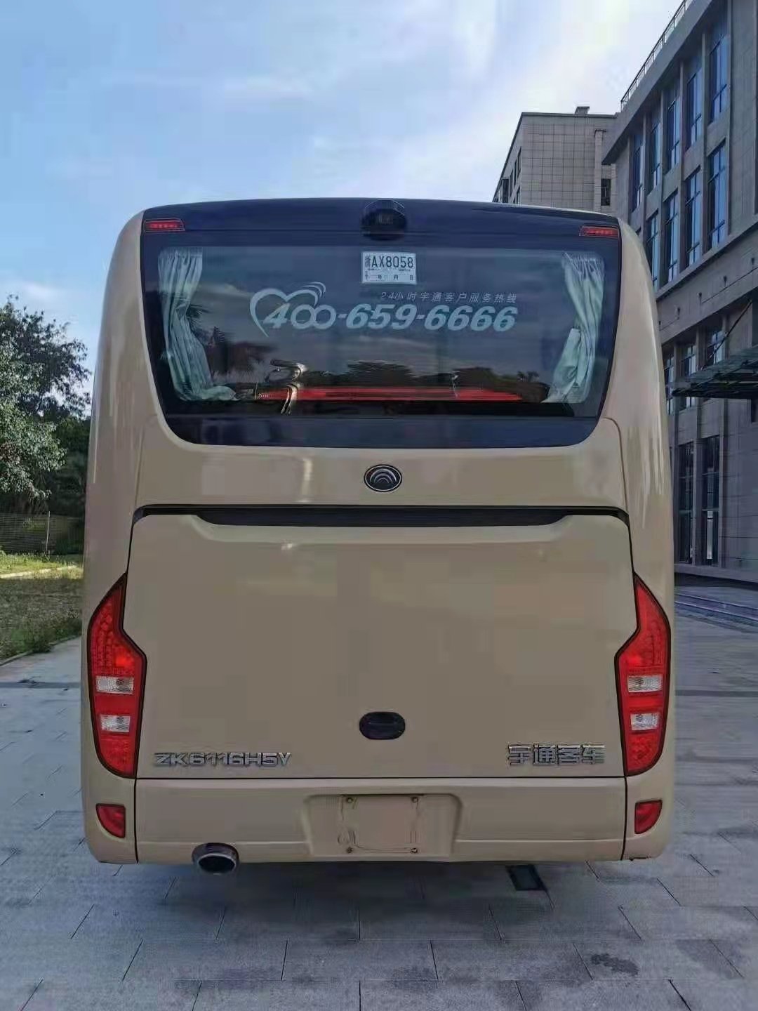 2019 Year Coach Bus 50 Seats Used Luxury Bus Zk6116h5y Steering Lhd Public Transport Bus