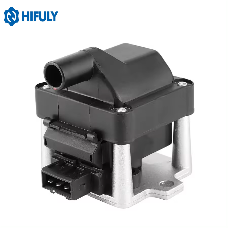 Hifuly Factory Wholesale Auto Engine Ignition Coil OEM 6N0905104 for VW SKODA SEAT AUDI Caddy II Pickup Bobinas De Encendido