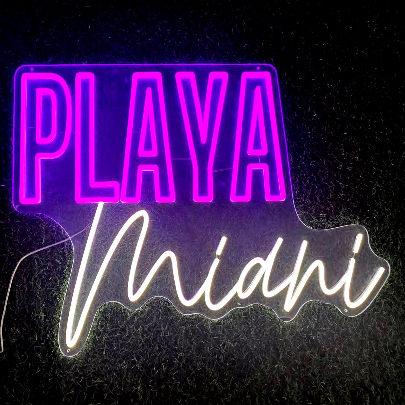 Vivid Neon Sign with Custom Neon Sign Let's Get This Party Start Neon Light Sign
