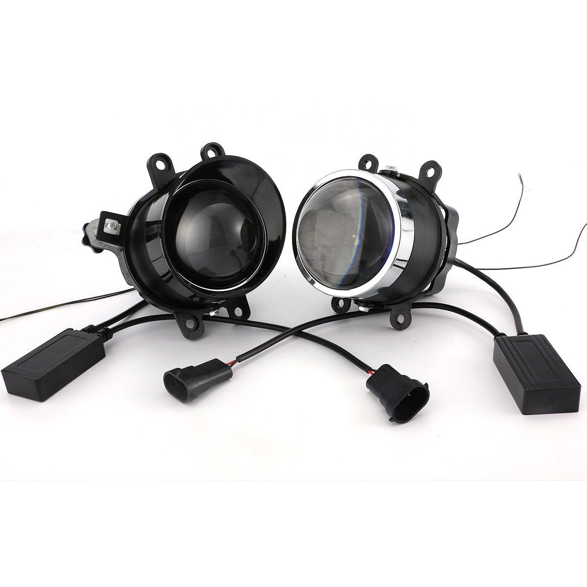 GPNE HOT Selling Universal Led Fog Lamps F9X Waterproof 12v 40watts LED Round Fog Driving Lights for Car