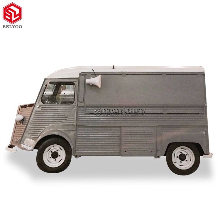 Factory Food Truck With Full Kitchen Mobile Kitchen Coffee Shop Van Electric Hot Dog Food Cart Ice Cream Truck