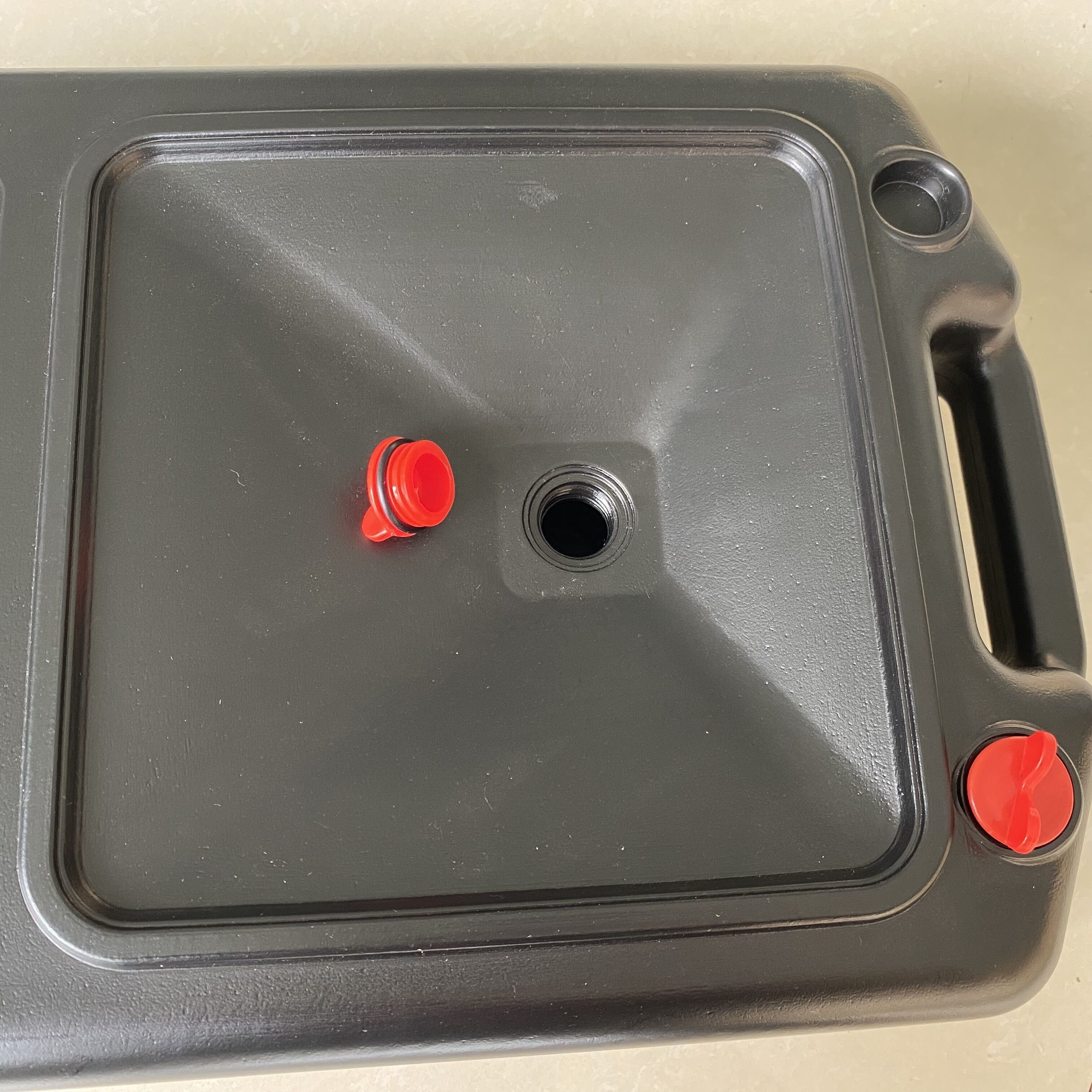 Waster oil storage container Oil drain pan 12Litre Vehicle Oil Drain Pan