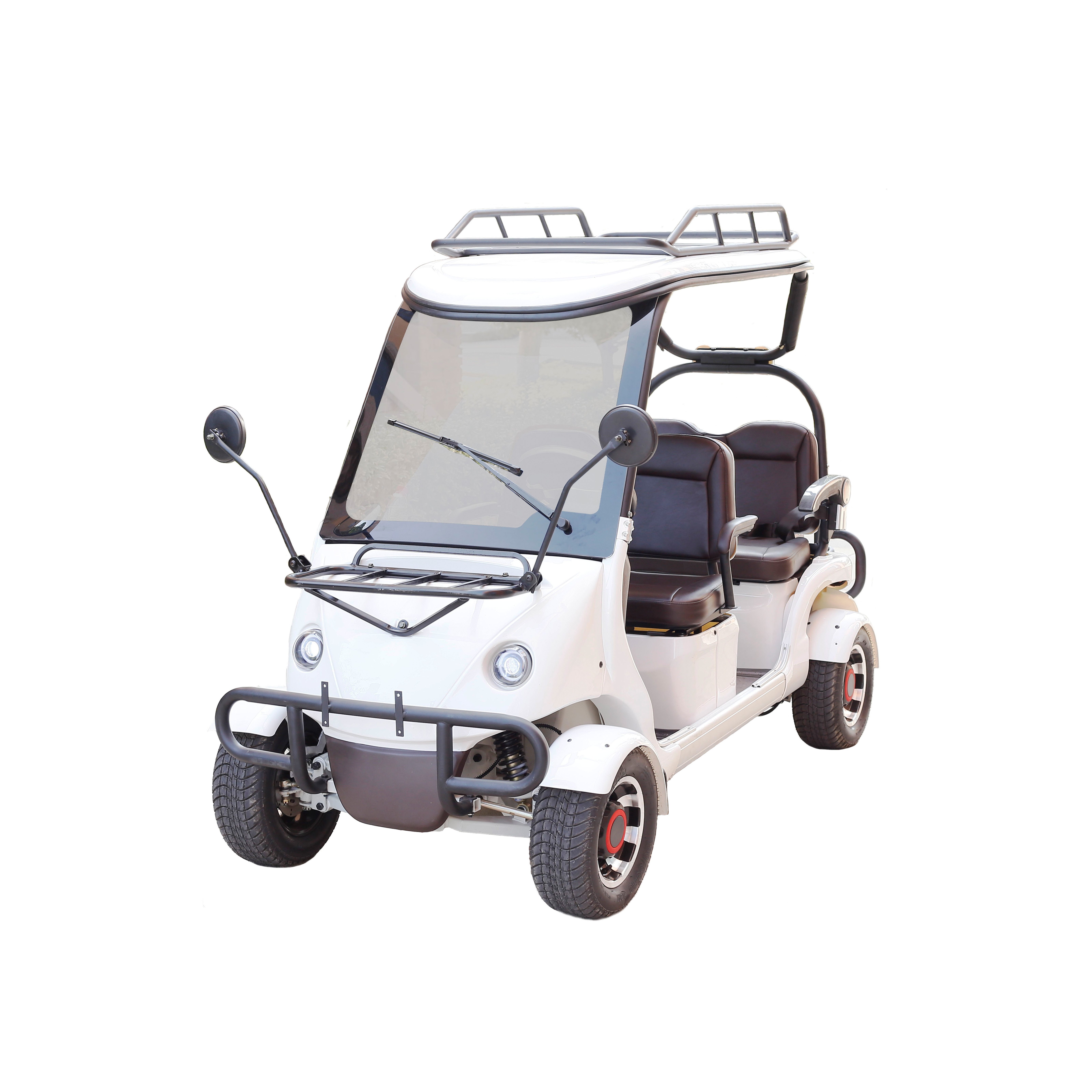 Lithium Battery 4 Seater Electric Openbody Bus