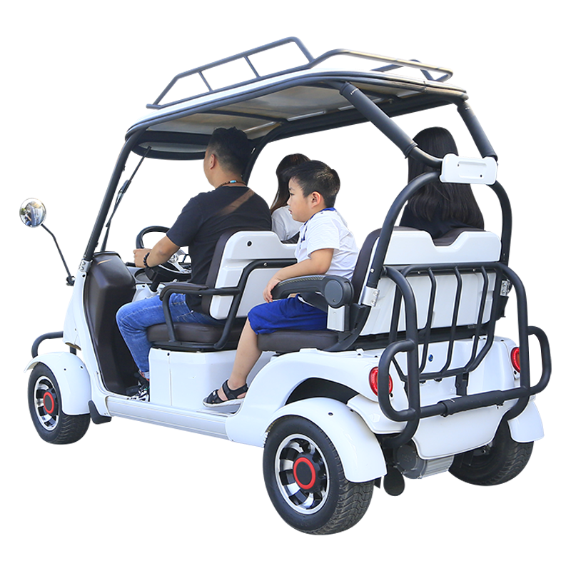 Lithium Battery 4 Seater Electric Openbody Bus