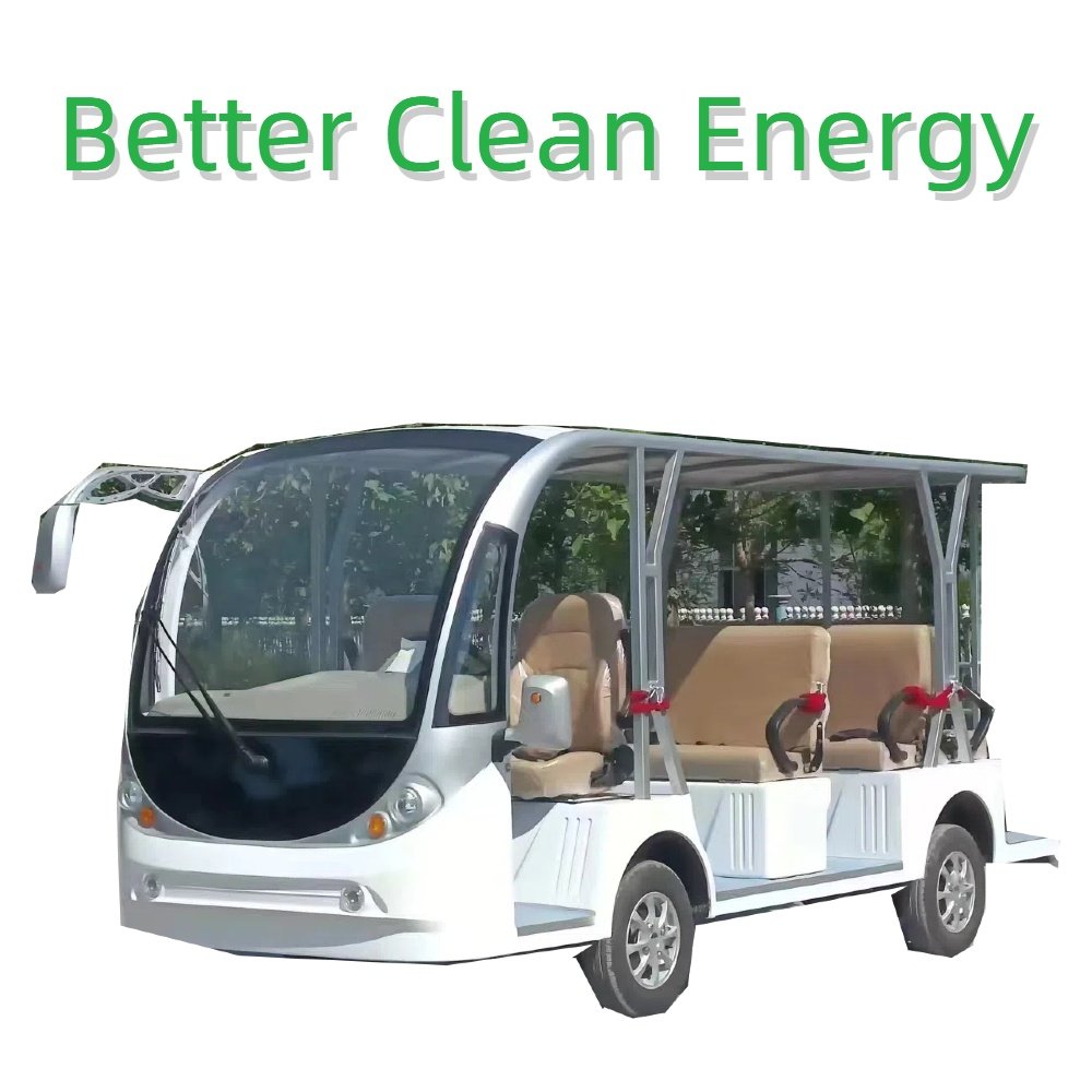 Fashionable Sightseeing Club Car Shuttle Bus 8 11 14 17 20 23 Seats Electric Mini Bus