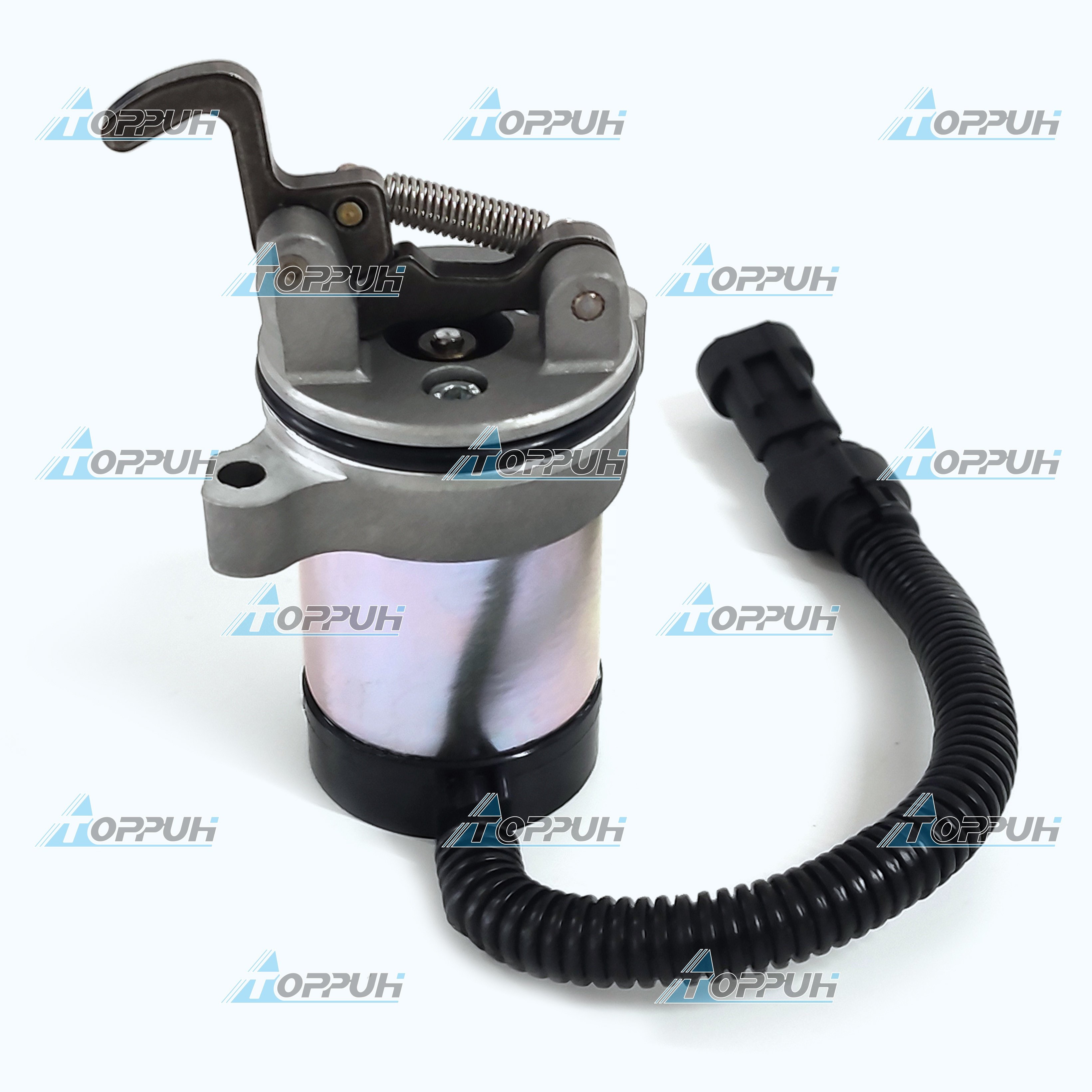 Fuel Shutoff Solenoid Valve 12V 04103808 for Deutz D2011 L02 D2011 L03 F3L2011 BF4L 1011 2011 Stop Solenoid 0410 3812 6889272