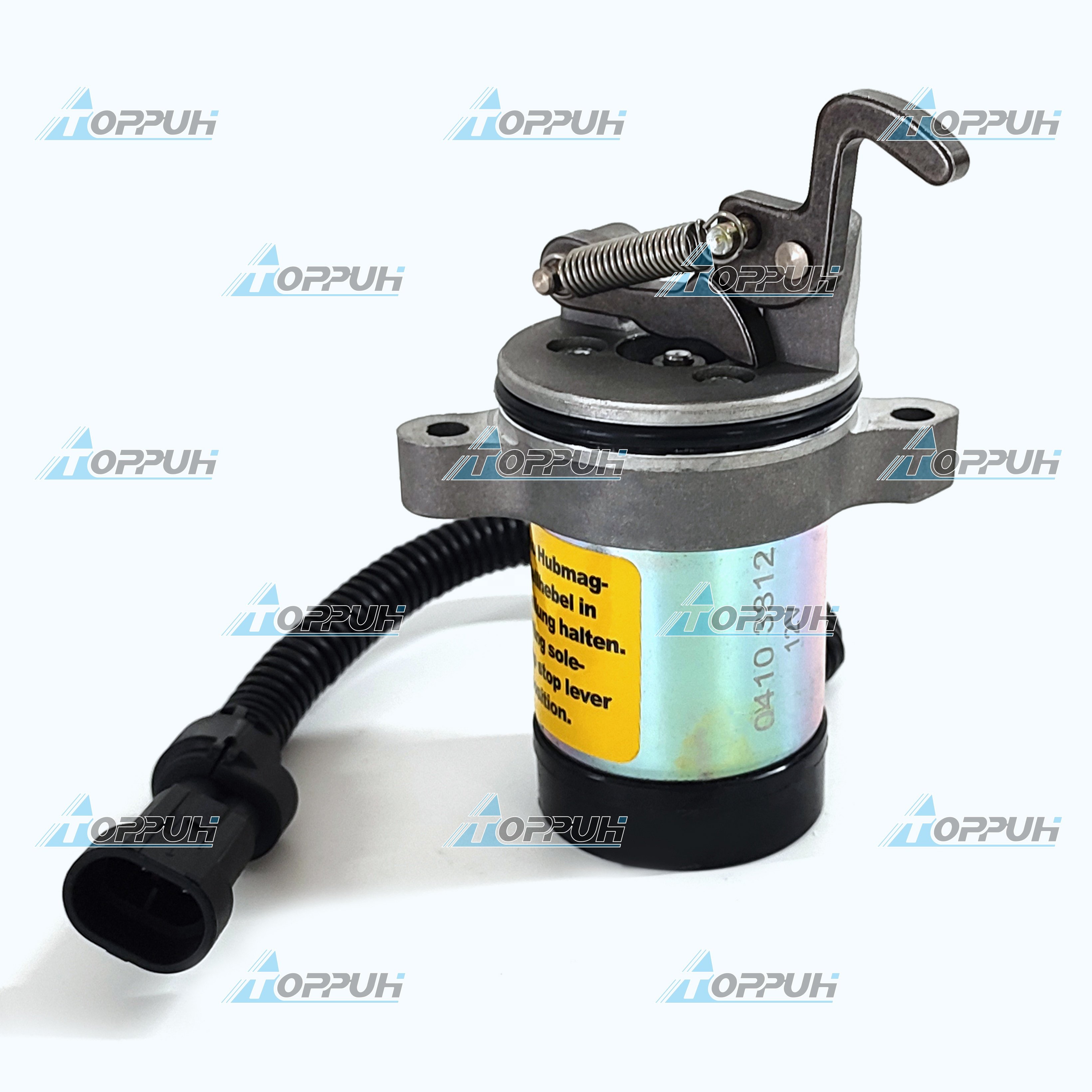 Fuel Shutoff Solenoid Valve 12V 04103808 for Deutz D2011 L02 D2011 L03 F3L2011 BF4L 1011 2011 Stop Solenoid 0410 3812 6889272