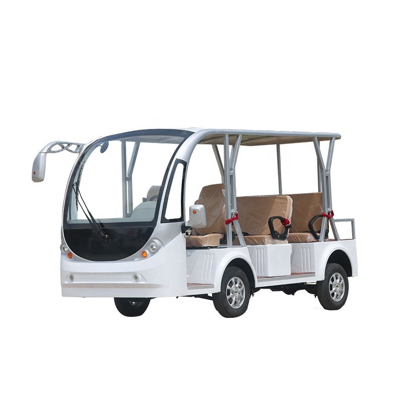 Custom 8-23 Seats Mini Open Roof Tour Bus Electric Four-wheel Drive Sale
