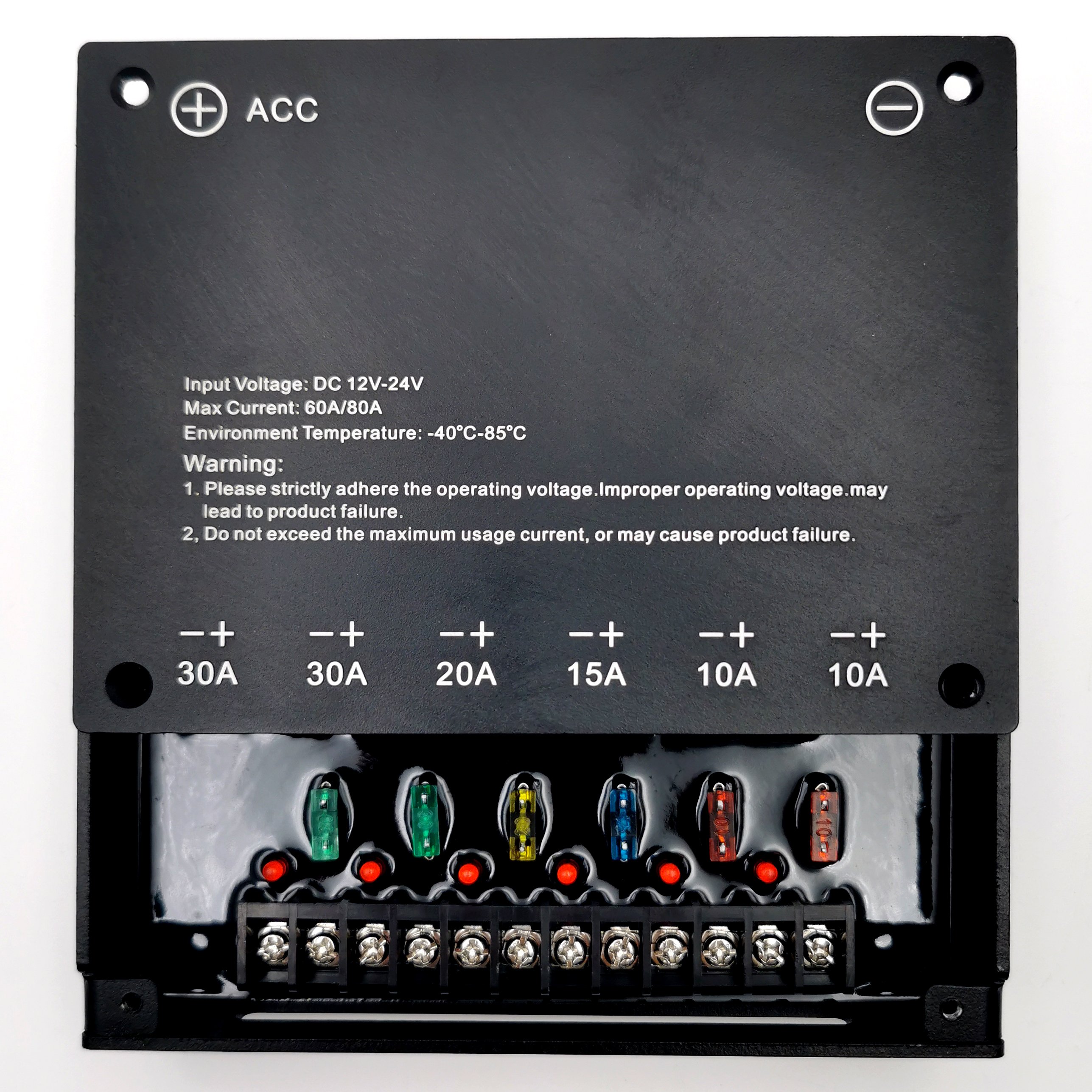 12 Volt 6 Gang 8 Gang Wireless Remote Control LED Lights Switch Panel Universal for Excavator Offroad Cars Boats Bus