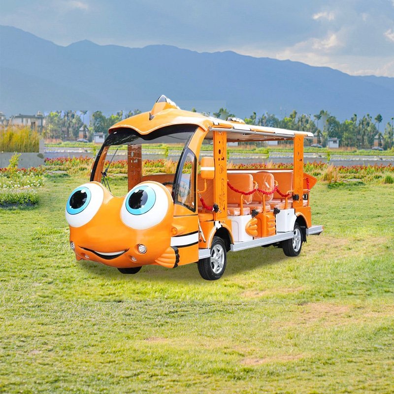 Fast Delivery Children Carton Sightseeing Bus Sightseeing Electric Bus for Tourism