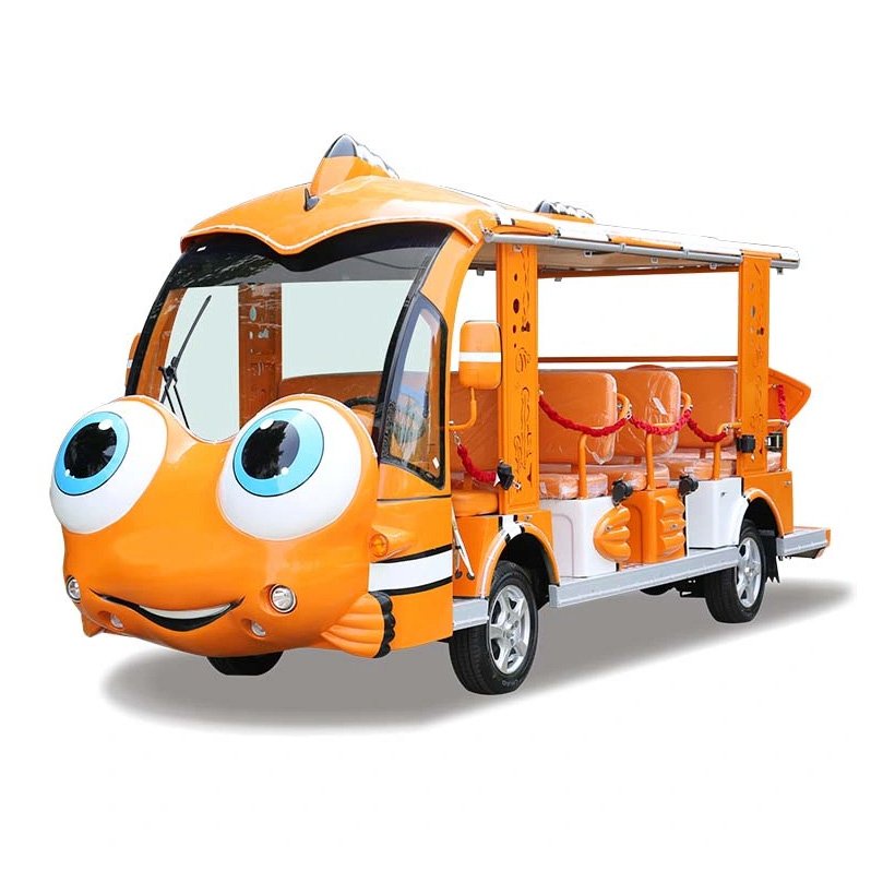 Fast Delivery Children Carton Sightseeing Bus Sightseeing Electric Bus for Tourism