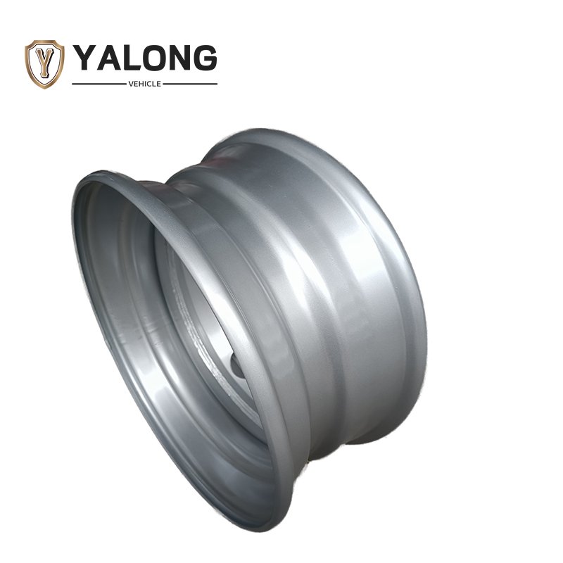 Silvery Tube Wheel Rim 8/10 Holes 8.00-20 Truck Wheels Trailer Wheel Rim Supplier in China