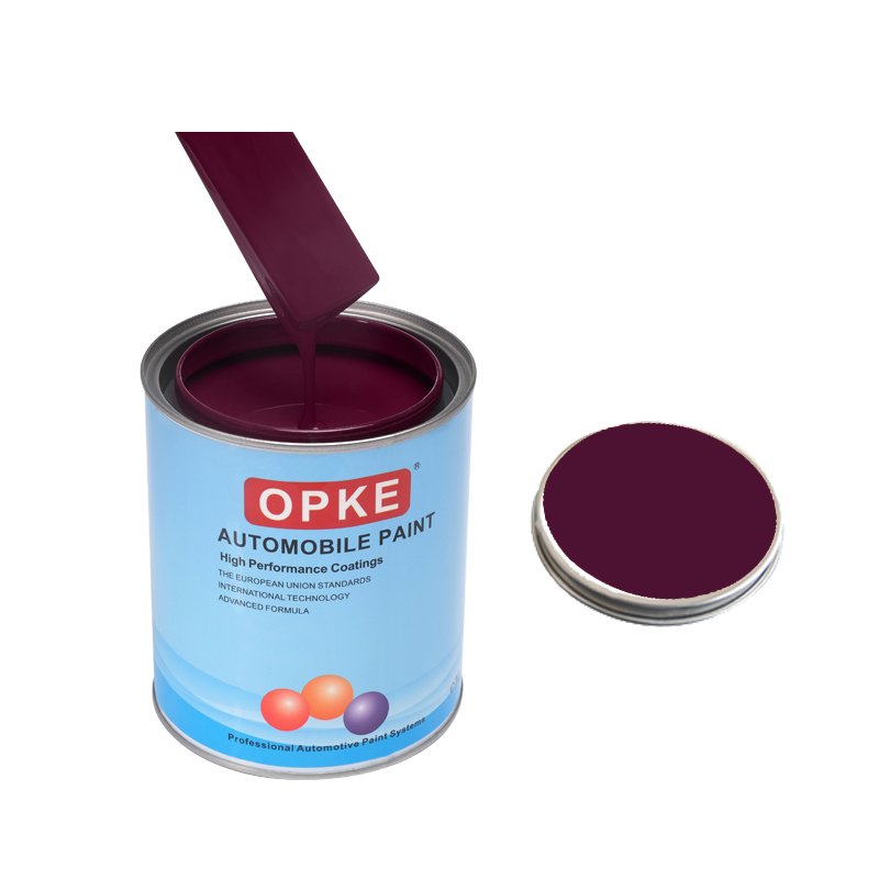 Auto Coating Metallic Automotive Painting Car Paint Refinish Auto Body Fillers Car Liquid Coating Purple Colors School Bus Paint