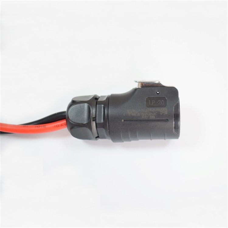 10AWG Pure Copper Wire Fast Battery Connector Solar PV Accessories SAE to LP20 Aviation Plug Wire 40cm