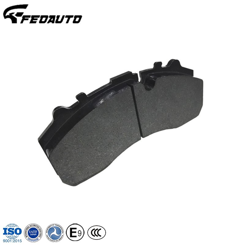 Semi-Metallic Auto Spare Parts Front Brake Pads Noiseless 29087