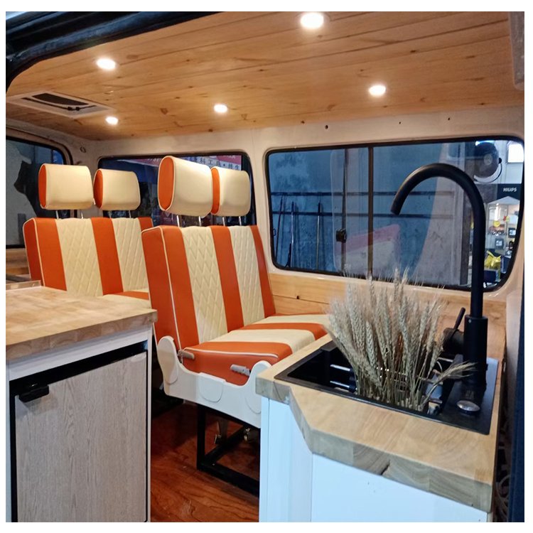Autoliuma Leather Luxury Comfort Motorhome Seat Bed Car MPV Limousine Van Minibus Campervan Camper Van RV Bed Seat