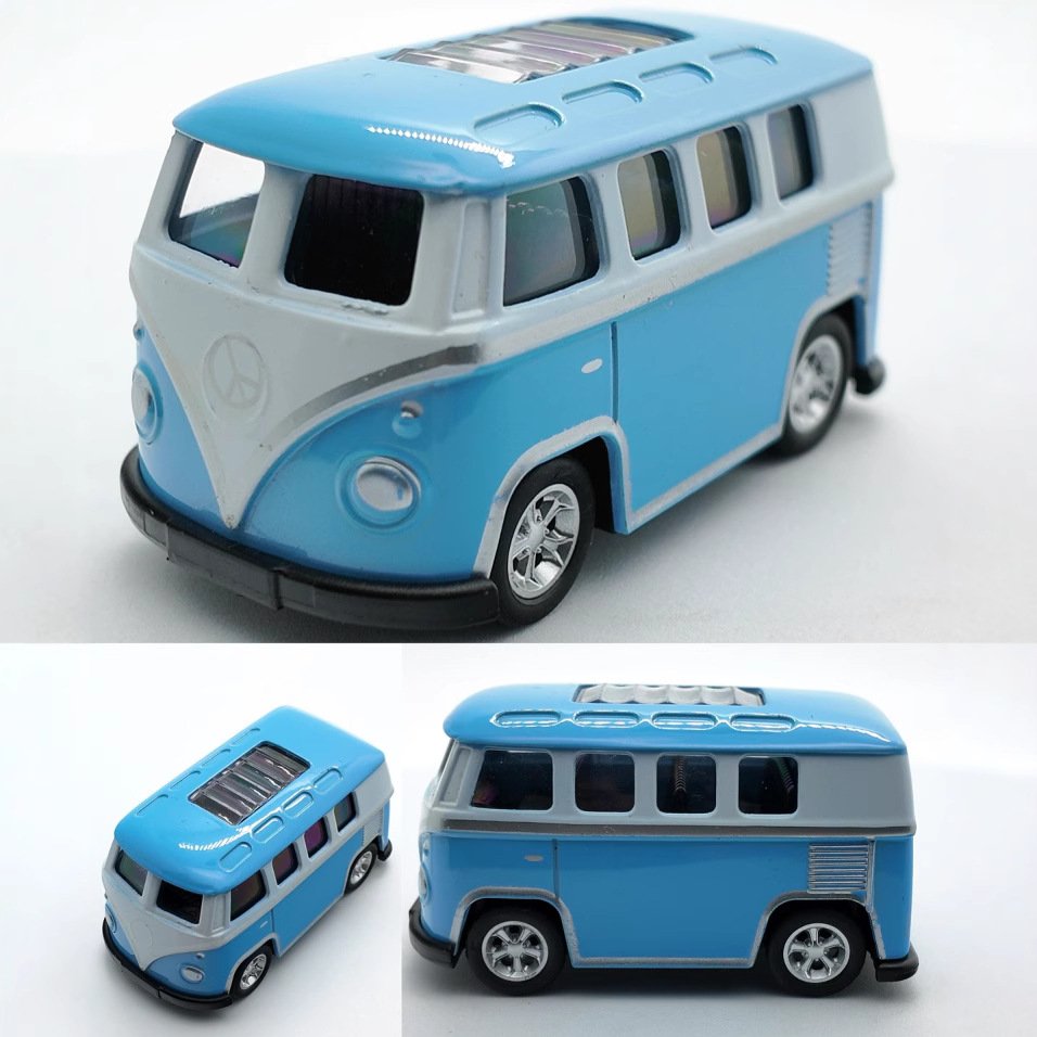 Unisex Large Bus Diecast Toy Alloy Plastic Pull Back Function for Boys Metal Vehicles Casting Technique Wheel Boys Gifts