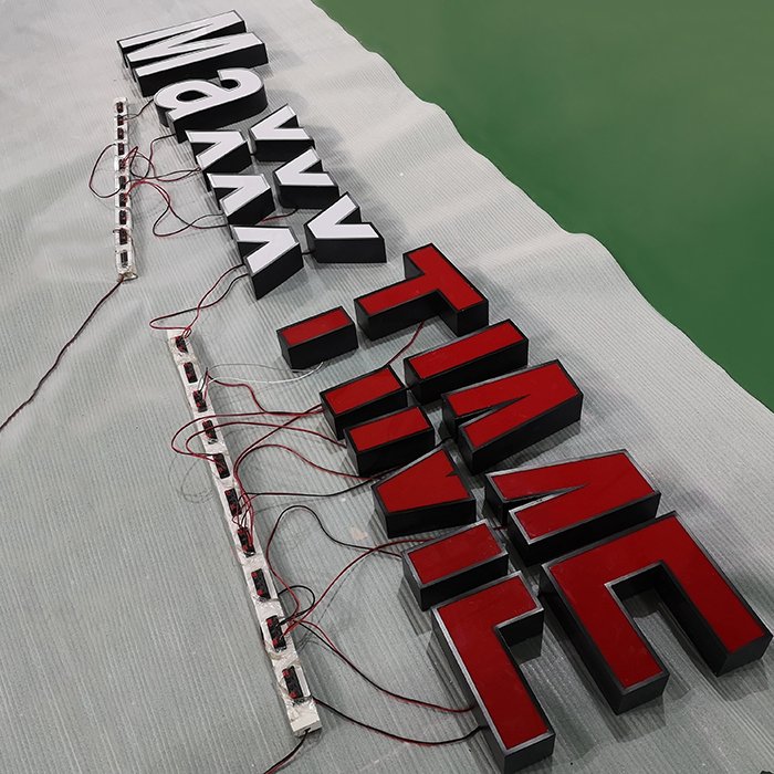 High Quality Stainless Steel Light Letters Led Outdoor Lighted Letter Sign