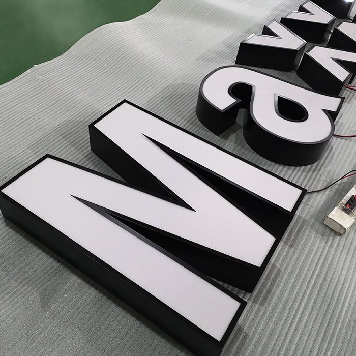 High Quality Stainless Steel Light Letters Led Outdoor Lighted Letter Sign