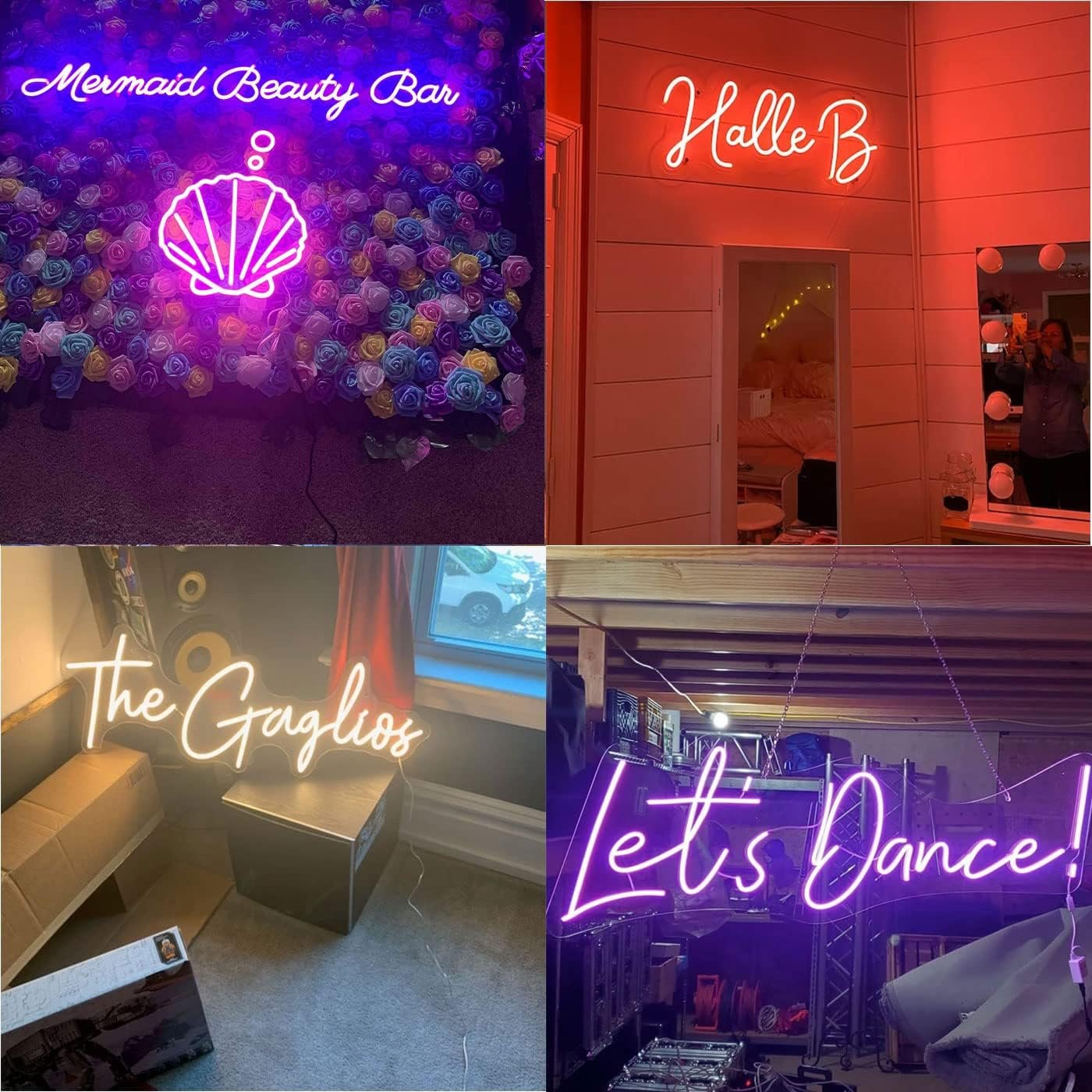 Custom Neon Signs for Wall Decor, CUSTOMNEON Personalized Neon Signs Customizable