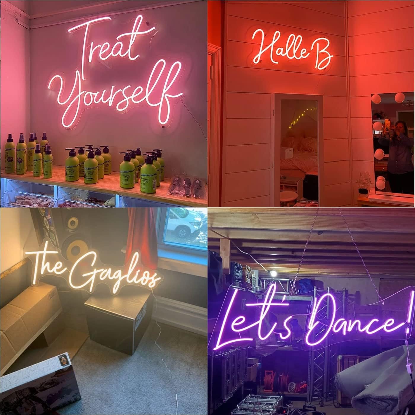 Custom Neon Signs for Wall Decor, CUSTOMNEON Personalized Neon Signs Customizable