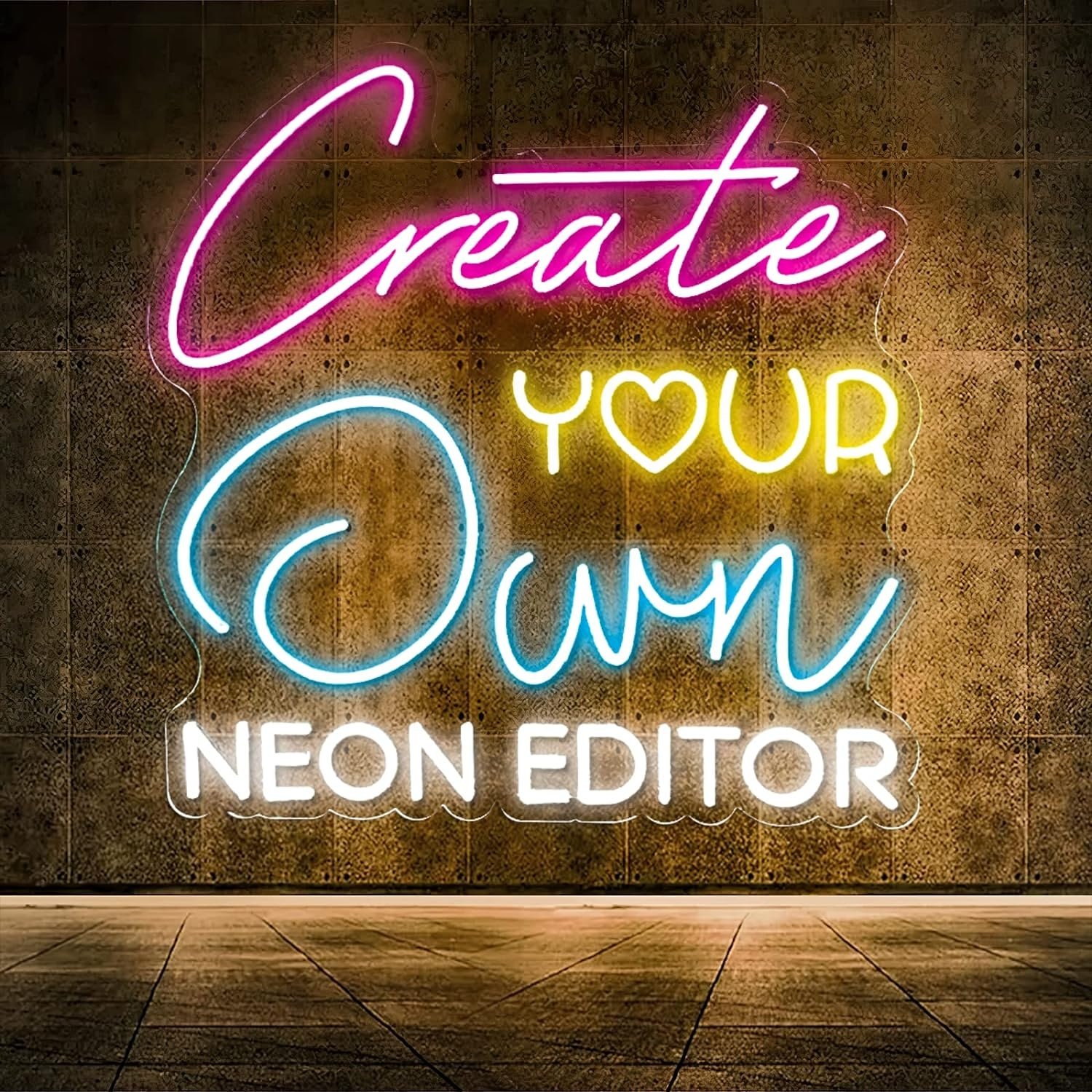 Custom Neon Signs for Wall Decor, CUSTOMNEON Personalized Neon Signs Customizable