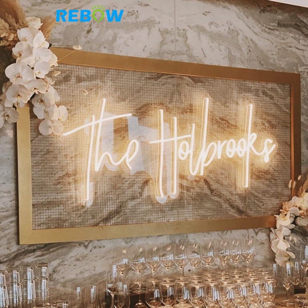 Rebow Dropshipping No MOQ Happy Birthday Neon Sign