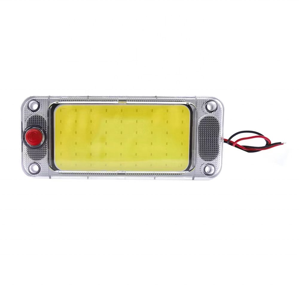 Ultra-Bright LED 12V/24V COB Night Lamp Indoor Panel Car/Truck Roof/Ceiling Reading Ultra-Thin Auto Dome Lighting New Condition
