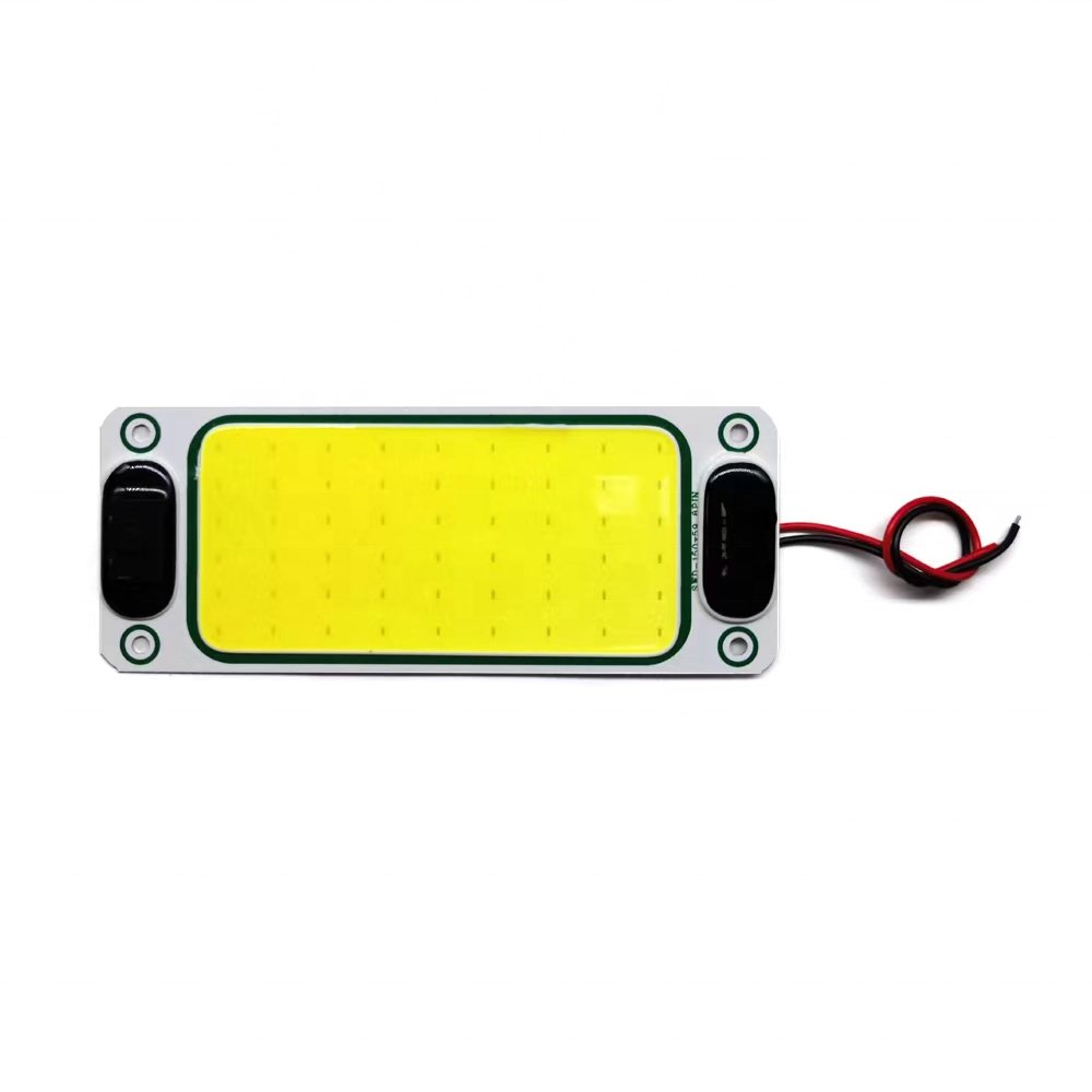 Ultra-Bright LED 12V/24V COB Night Lamp Indoor Panel Car/Truck Roof/Ceiling Reading Ultra-Thin Auto Dome Lighting New Condition