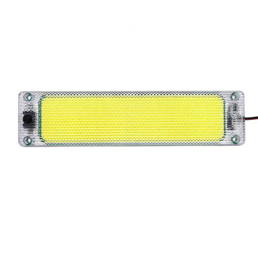 Ultra-Bright LED 12V/24V COB Night Lamp Indoor Panel Car/Truck Roof/Ceiling Reading Ultra-Thin Auto Dome Lighting New Condition