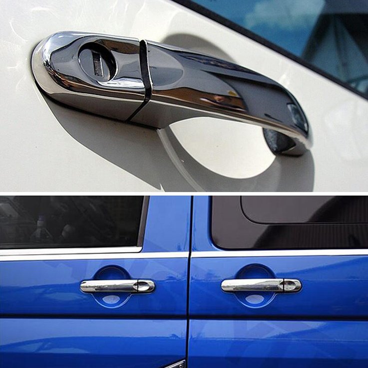 Chrome Accessories Door Cover Best Price Car Door Parts for Caddy Multivan for Transporter T5 Car Door Handle for VW