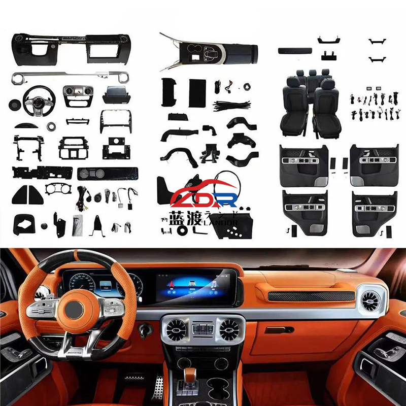 For G-Wagon Interior Conversion Upgrade Kits for Benz G W463 2002-2018 Upgrade to W464 G63 B Style Latest Style Assembly