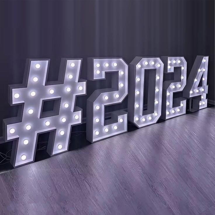 LED Letter Lights 26 Alphabet Light up Marquee Number Letters Sign for Wedding Birthday Party Battery Powered Christmas