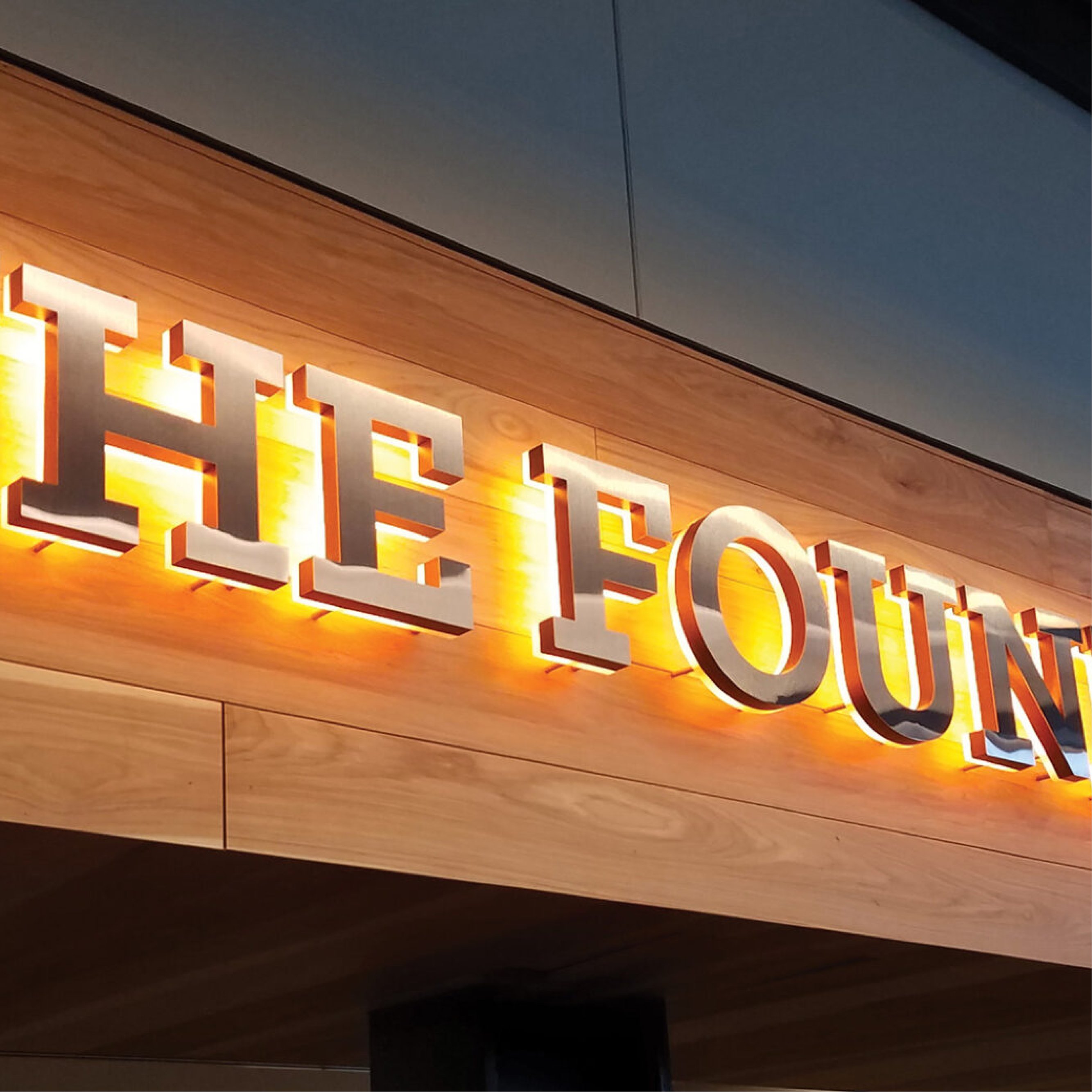 Wholesale 3D Storefront Sign Various Lighting Methods for Schools and Advertising for Stores and Signboards
