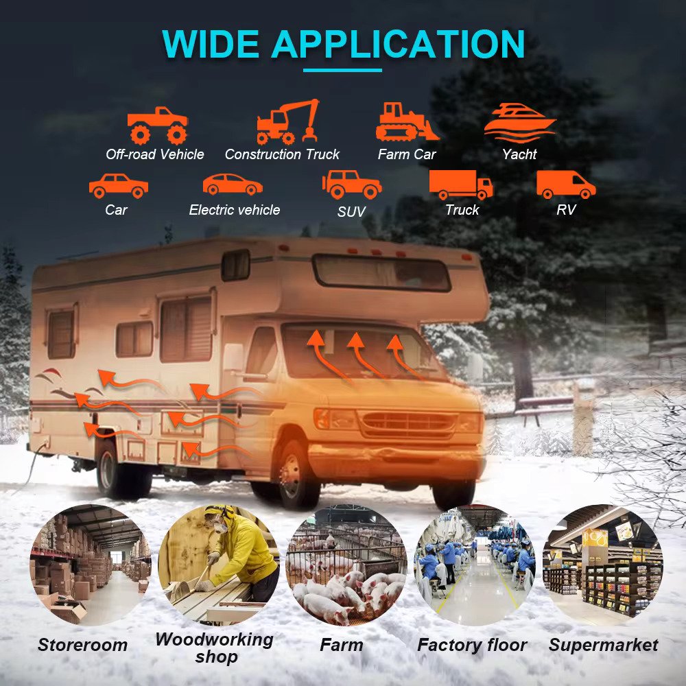 OGMIE High Quality Portable 5KW 12V/24V Diesel Truck Parking Heater Webasto Ac Bus & Car Model New Condition