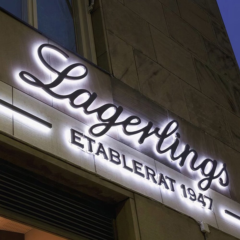 Manufacturer Outdoor Wall Mounted Led Back Halo Letters Sign Lighting Stainless Steel House Numbers