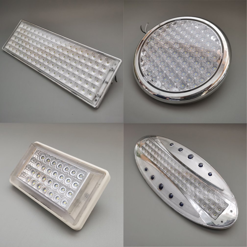 Interior Lights LED Ceiling Roof Top Lamp for RV Caravan Bus Trailer Truck Awning Lights