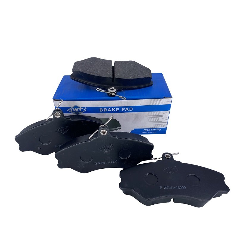 LWT High Quality Auto Spare Parts Brake Pad Front Set for Hyundai H100 H150 Porter 1993-2011 FD LWB SWB HA 58101-43A00