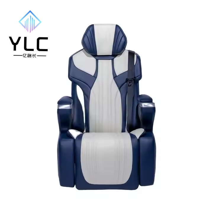 YLC Luxury Seat for Vito v Class W447 toyota Hiace sienna Accessories Van Rv Seat Mpv Vip Foldable Luxury Bus Seat Recliner