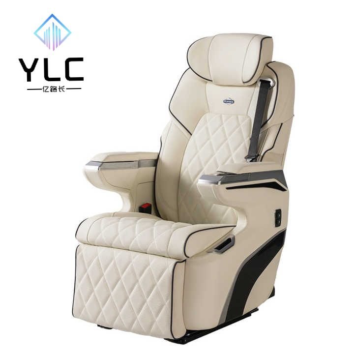YLC Luxury Seat for Vito v Class W447 toyota Hiace sienna Accessories Van Rv Seat Mpv Vip Foldable Luxury Bus Seat Recliner