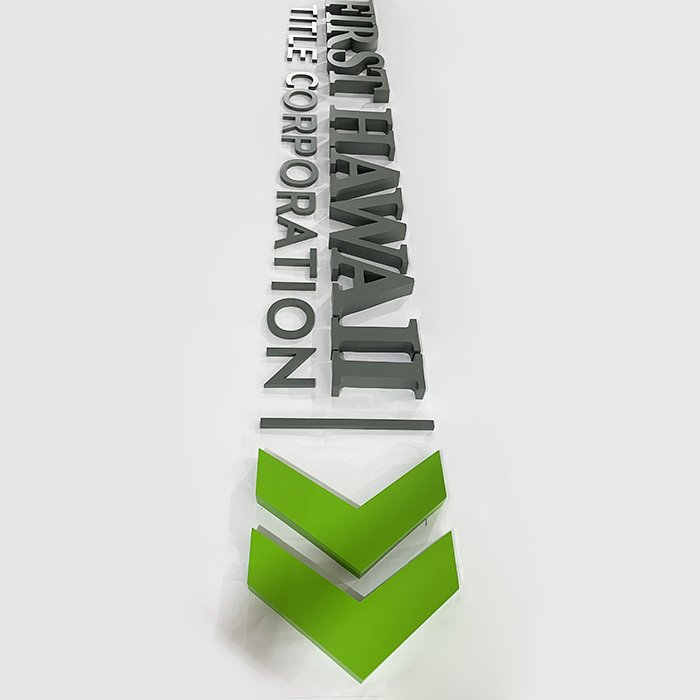 Custom Indoor Letter Sign 3D Stainless Steel Office Signage Shop Name Signboard Office Metal Wall Letters Logo