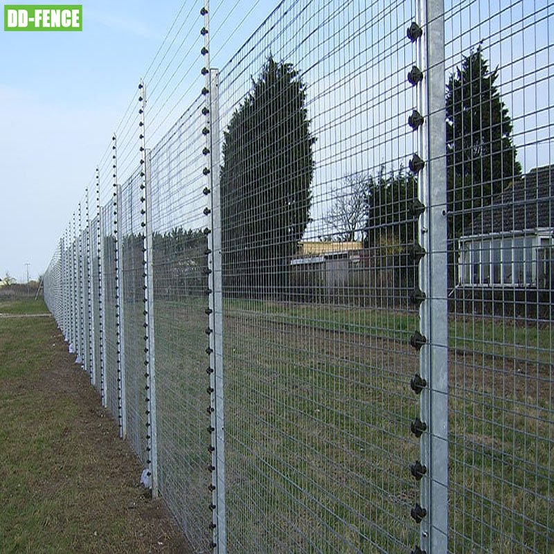 High Voltage Pulse Electric Fence, Used in Courtyards, Factories, Safety Protection Areas