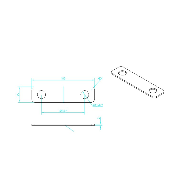 Customized DIY LTO 40Ah 45Ah 66160 Battery Pack Accessories Aluminum Bus Bar
