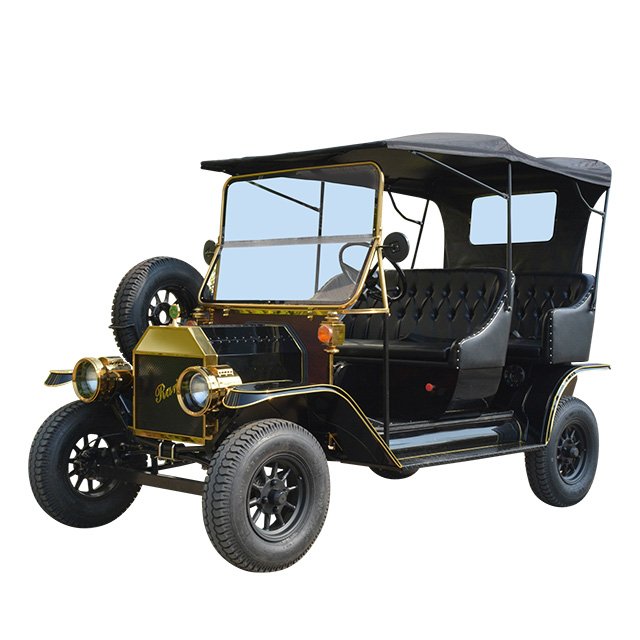 New Design Low-Speed 4-Wheel Electric Sightseeing Car with AC Motor