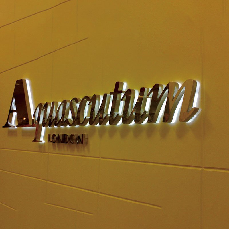Circle Backlit Channel Letter Light for Store Signage Wedding Decorative Letters Sign Board Led 3d