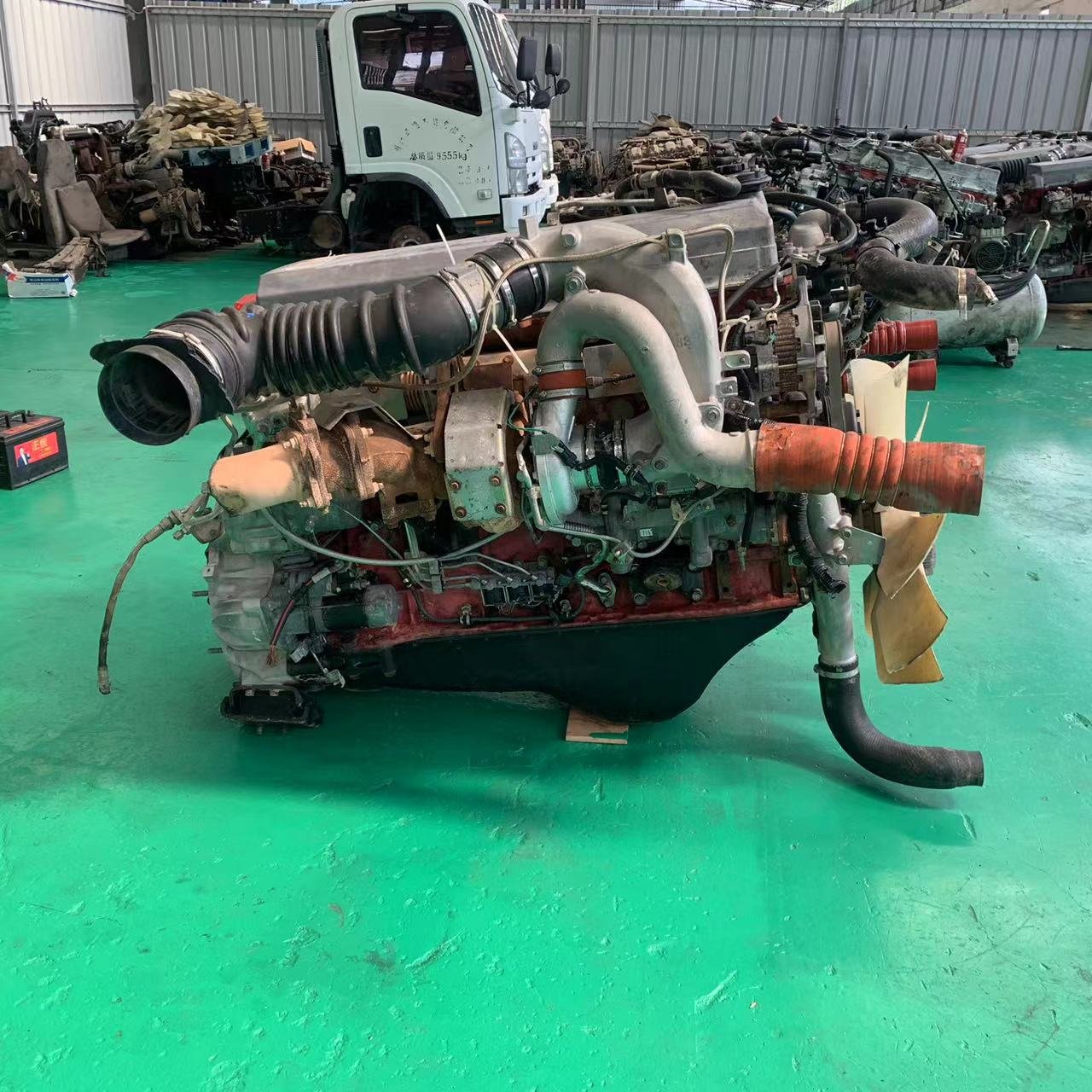 Hino'S High Quality E13C Used Engine Is Suitable for Mixing Trucks Tractor