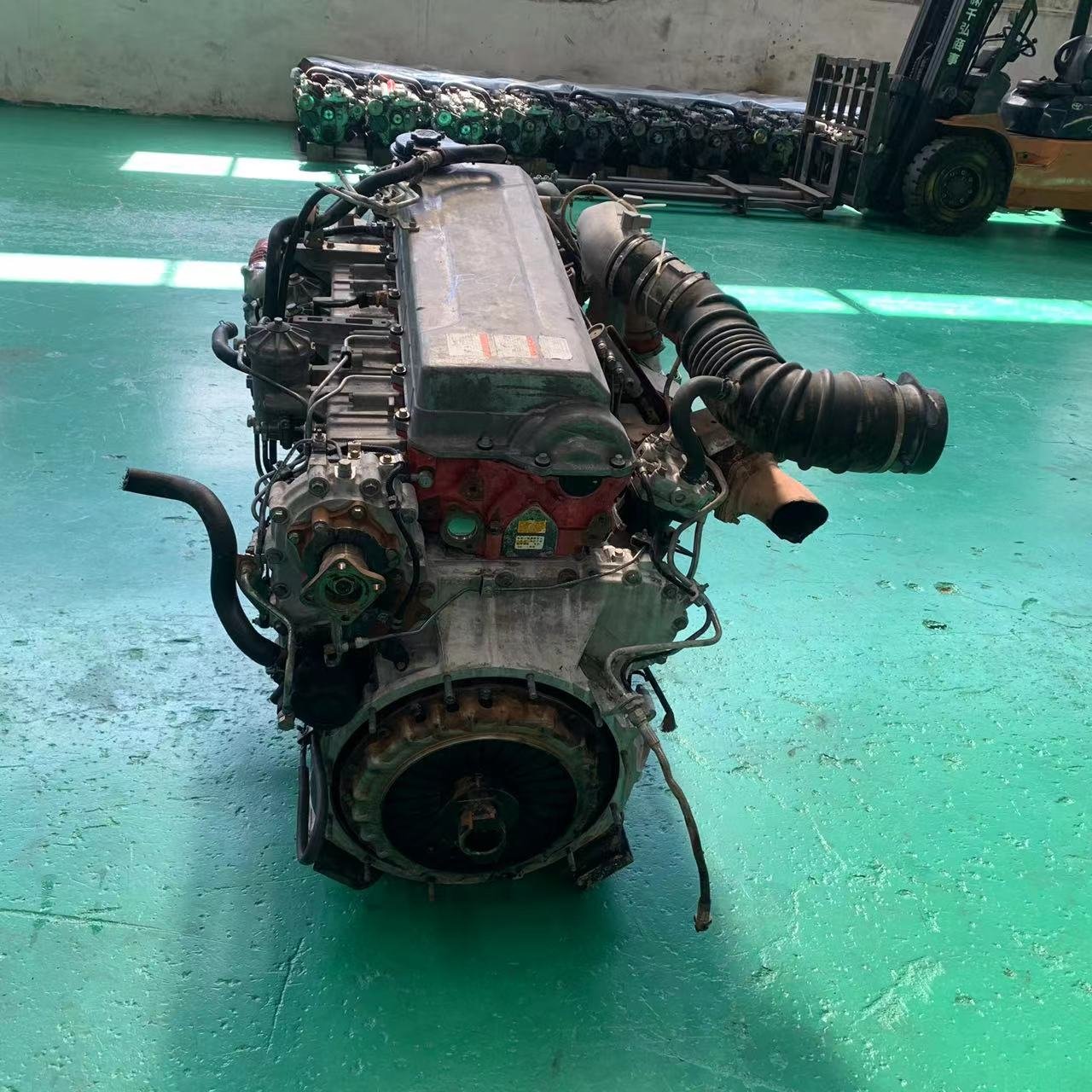 Hino'S High Quality E13C Used Engine Is Suitable for Mixing Trucks Tractor