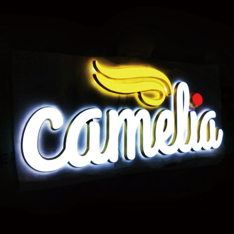 3D Acrylic Electronic Letters Light Signs Custom Advertising Store Front Logo Led Business Signs