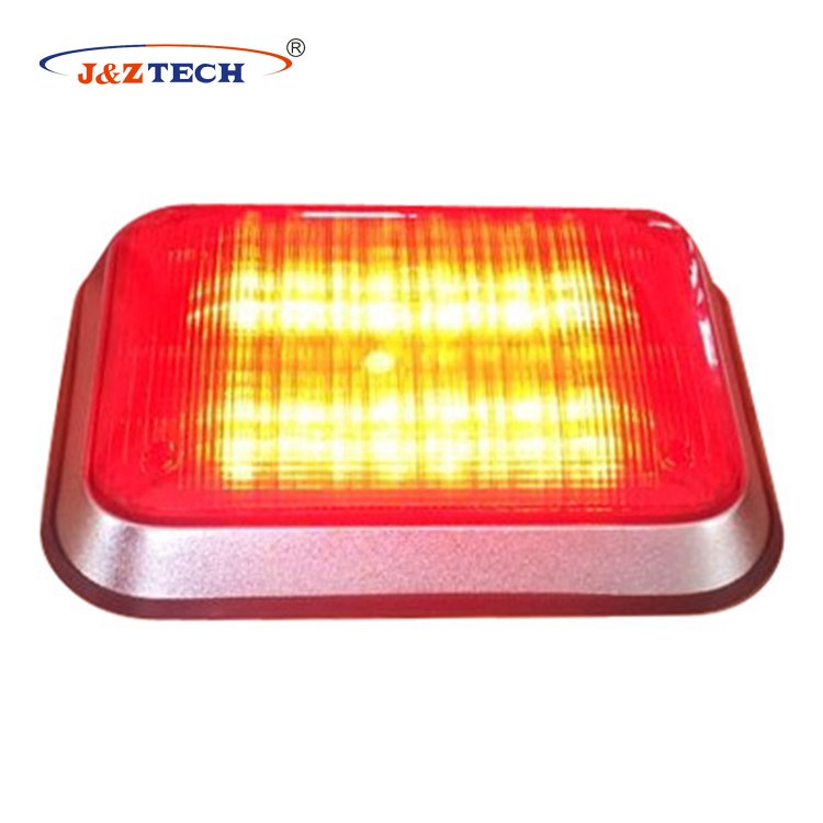 9*7 Inch Chromed Plated Frame Strobe Flashing Truck Led Lights Led Ambulance Lights